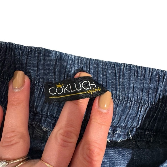 COKLUCH Denim Kids Skort - size 3 - Picture 4 of 4